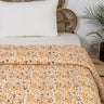 Premium Quality Cotton Floral Kantha Soft Blankets