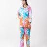 Premium Quality Tie Dye Cotton Cord Set For Women