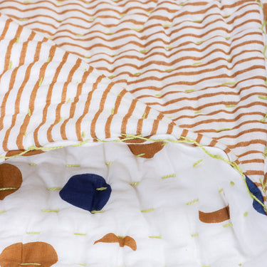 Premium Soft Baby Blankets Handmade Polka Dots Print