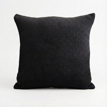 Premium Soft Black Cotton Cushion Cover for Sofa Online