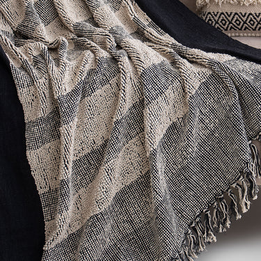 Premium Soft Cotton Handwoven Sofa Throw Blanket
