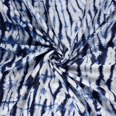 Premium Tie And Dye Cotton Shibori Fabric