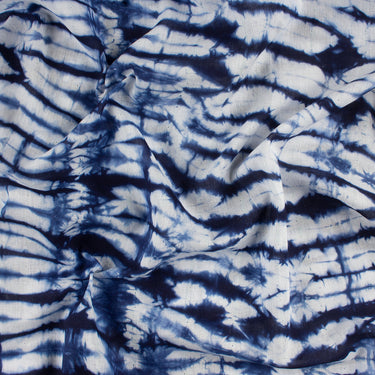 Premium Tie And Dye Cotton Shibori Fabric