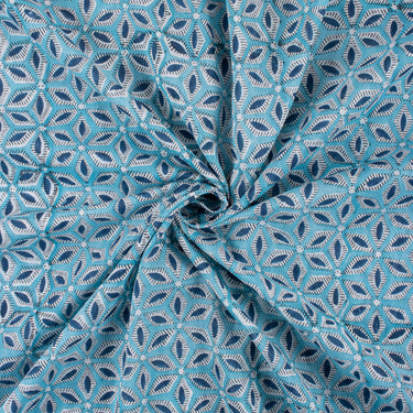 Printed Cotton Hand Block Print Fabric