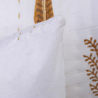 Printed Kantha Quilted 100% Cotton Pillow Cover