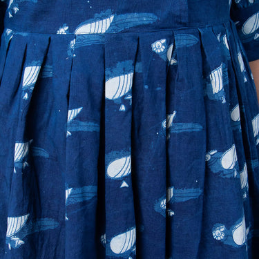 Printed Shirt with Pyjama Cotton Cord Set For Women's
