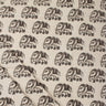 Pure Cotton Elephant Dabu Kashish Hand Block Print Fabric for Dress Material