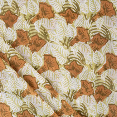 Pure Cotton Hand Block Printed Cotton Fabric