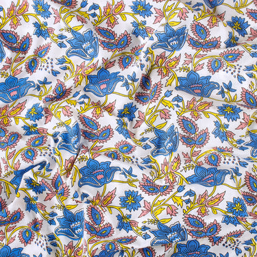 Pure Cotton Material Hand Block Print Fabric