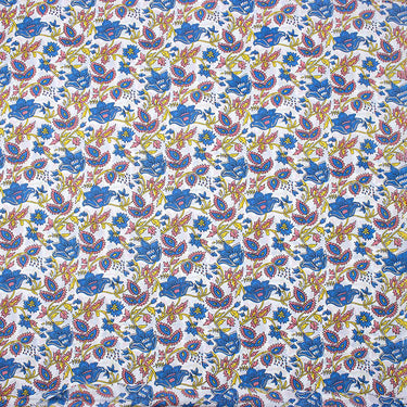 Pure Cotton Material Hand Block Print Fabric
