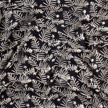 Pure Cotton Monochrome Black and White Fabric 
