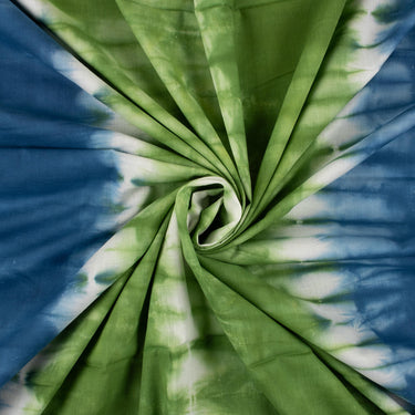 Pure Cotton Shibori Tie Dye Fabric for Summer