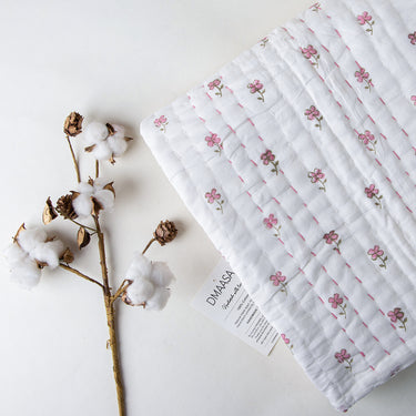 Pure Organic Cotton Baby Blankets For Winter
