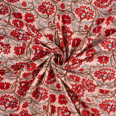 Quality Hand Block Printed Cotton Fabric for Kurti