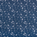 Indigo Cotton Material Fabric