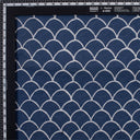 Indigo Pure Cotton Block Print Fabric