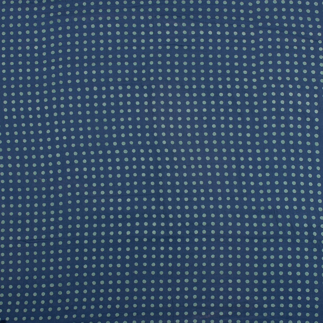 Soft Polka Dots Indigo Print Fabric