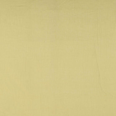 Cream Pure Cotton Natural Dyed Plain Fabric