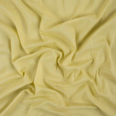 Cream Pure Cotton Natural Dyed Plain Fabric