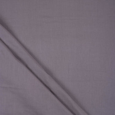 Grey Plain Cotton Fabric For Kurti