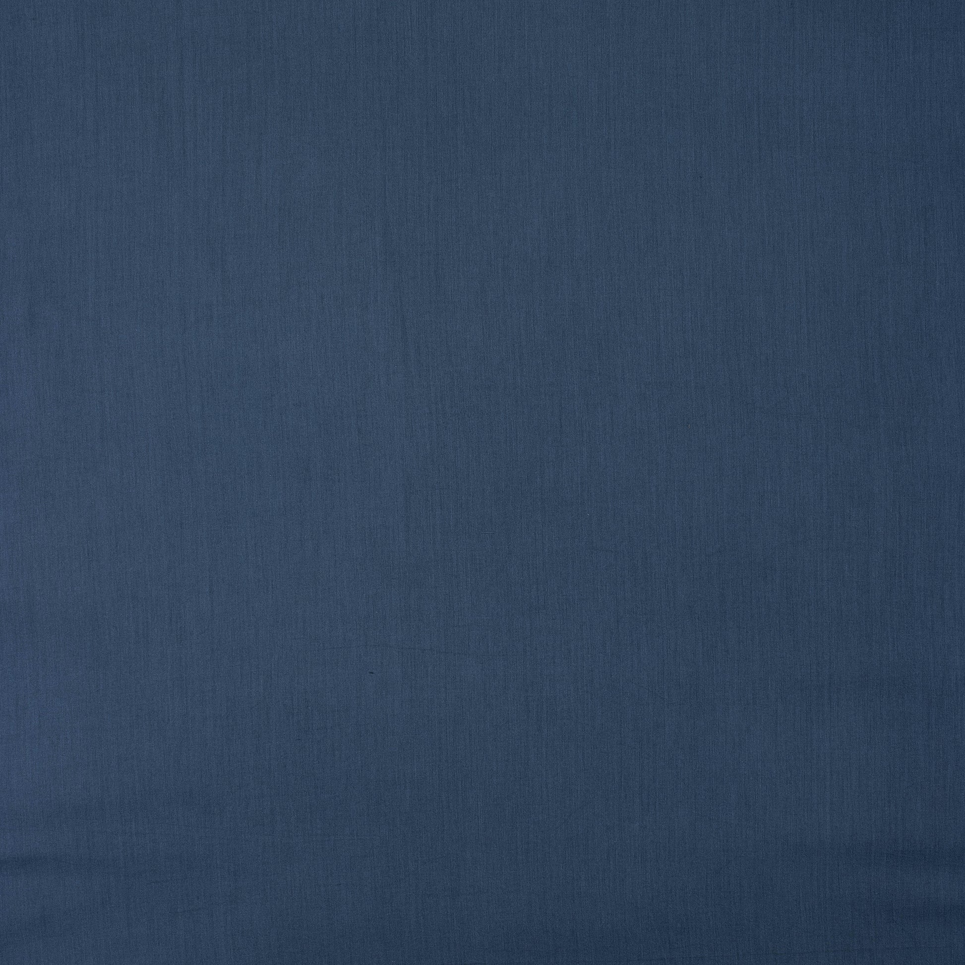 Blue Pure Natural Dyed Solid Cotton Fabric