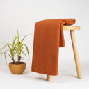 Orange Dyed 100% Cotton Plain Fabric Online