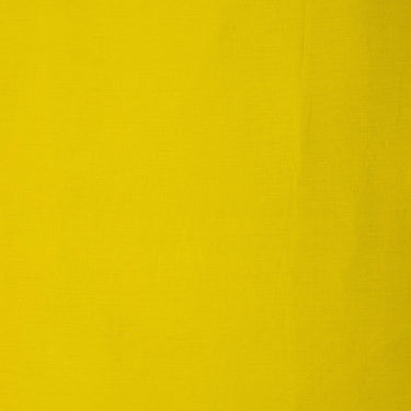 Yellow Natural Dyed Plain Fabric Cotton