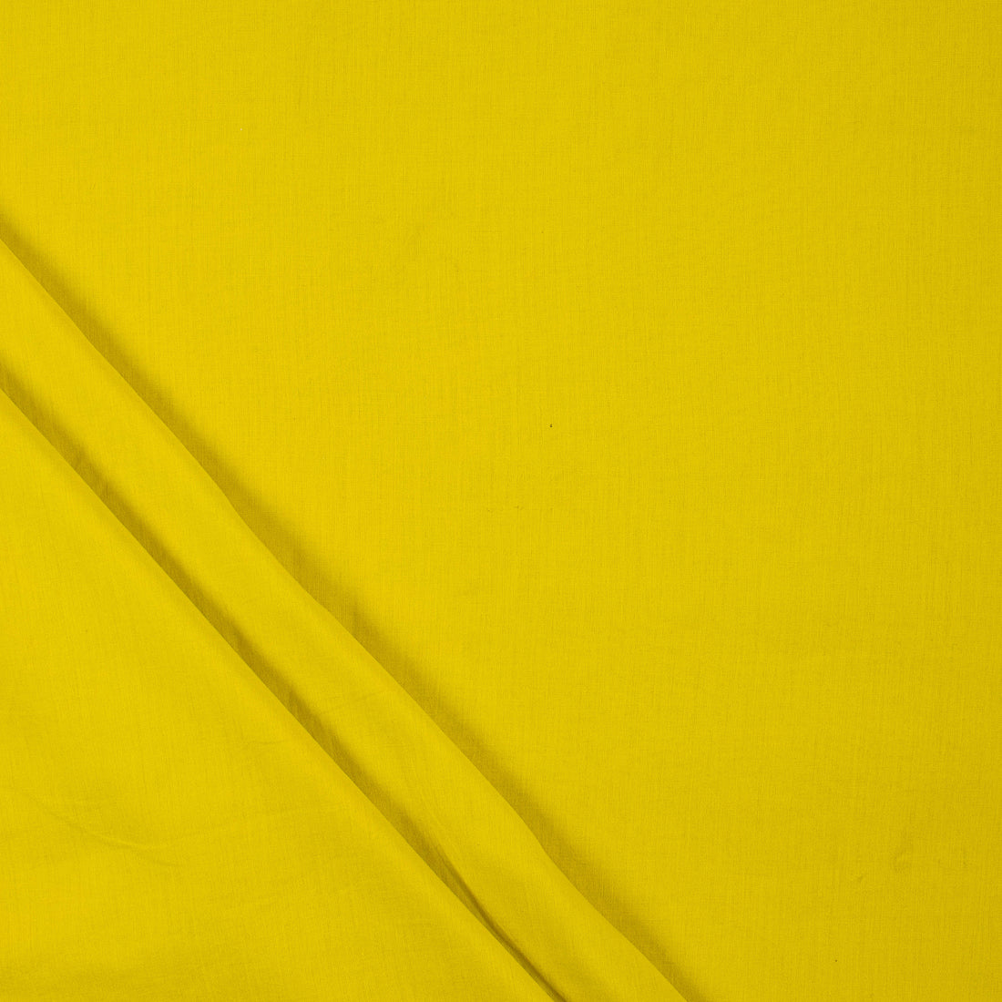 Yellow Natural Dyed Plain Fabric Cotton