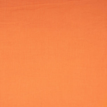 Orange Pure Cotton Plain Fabric