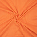 Orange Pure Cotton Plain Fabric