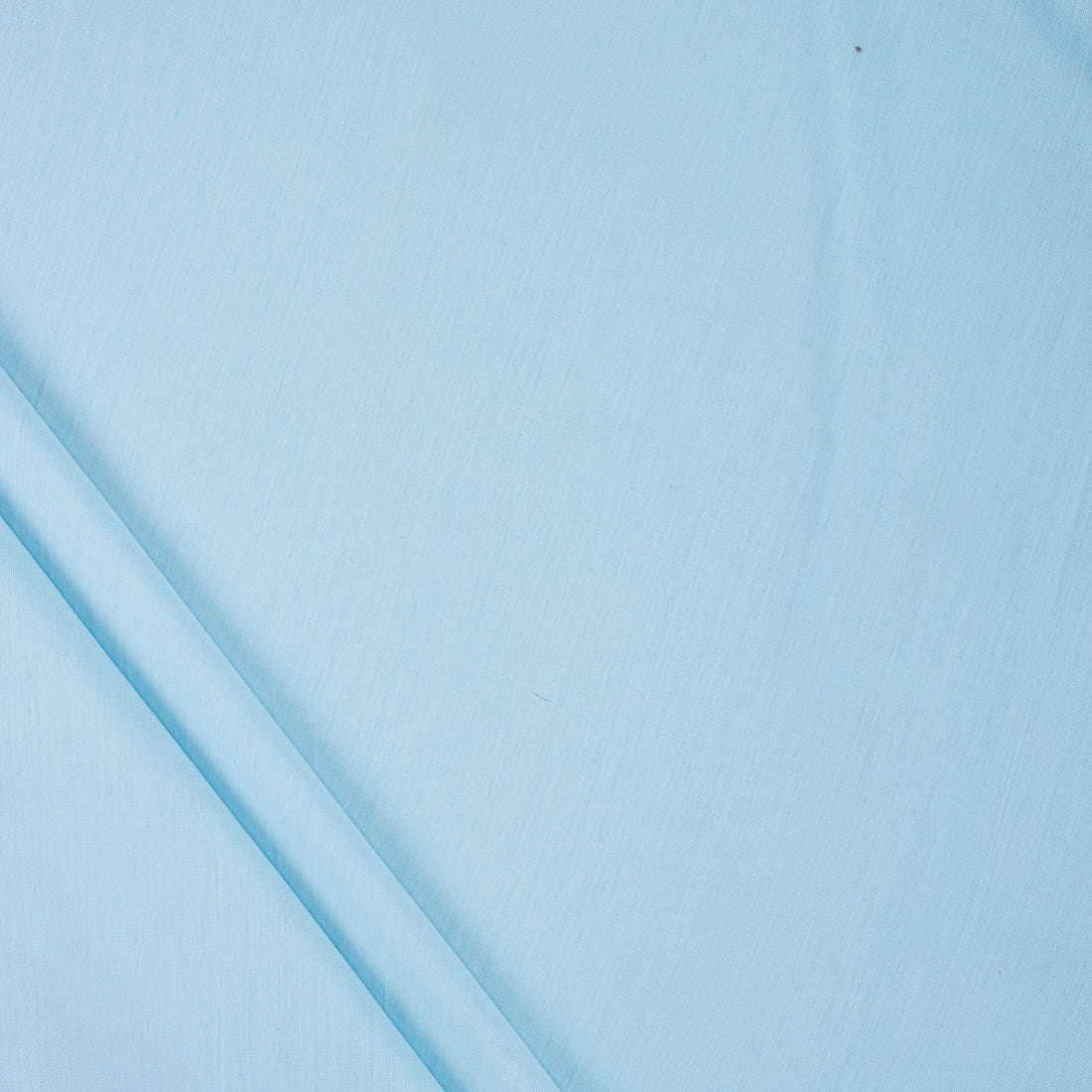 Sky Blue Solid 100% Dyed Plain Cloth Fabric Online