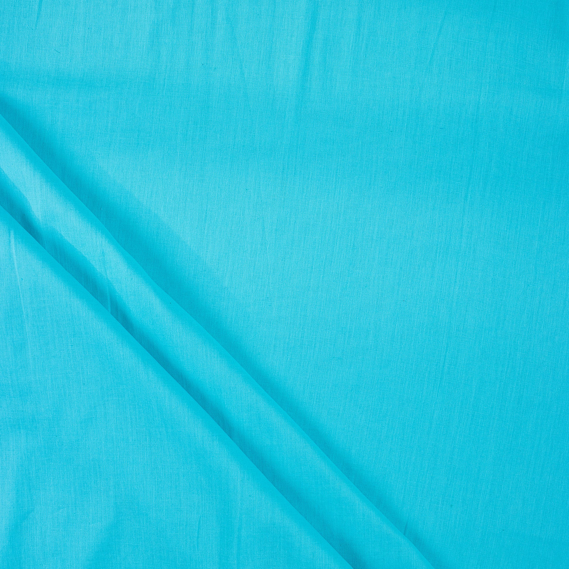 Sky Blue Plain Cotton Fabric