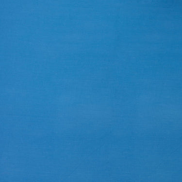 Blue Organic Yarn Dyed Plain Cotton Fabric Online