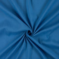 Blue Organic Yarn Dyed Plain Cotton Fabric Online