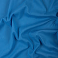 Blue Organic Yarn Dyed Plain Cotton Fabric Online