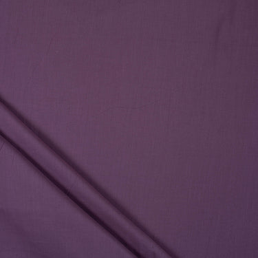 Purple Color Solid Soft Cotton Plain Cloth Material Online