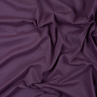 Purple Color Solid Soft Cotton Plain Cloth Material Online