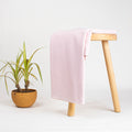 White Pink Color Dyed Solid Pure Plain Cotton Fabric Online