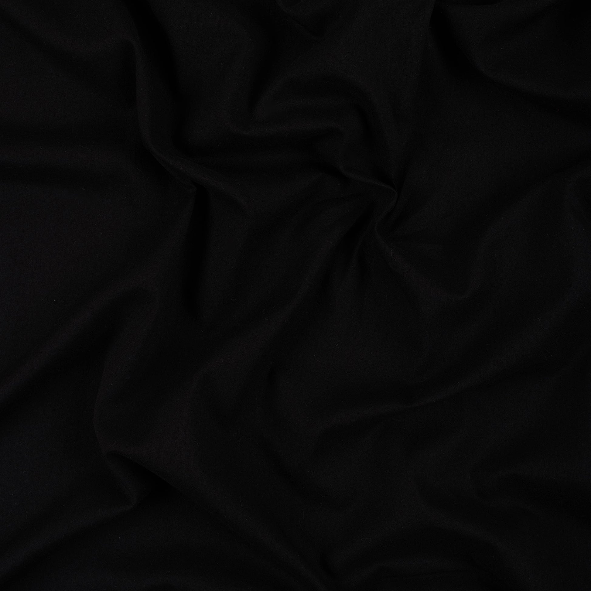 Pure Cotton Natural Dyed Solid Plan Black Fabric Online