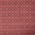Pink Hand Block Cotton Ajrak Material Fabric Online
