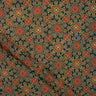 Premium Floral Ajrakh Block Print Fabric Online