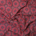 Handmade Geometrical block Cotton Ajrakh Print Fabric Online