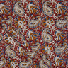 Brown Floral Cotton Paisley Bagru Print Fabric By The Yard Online