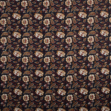 Hand Leaf Soft Cotton Block Print Dress Material Fabric Online