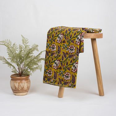 Hand Soft Cotton Bagru Block Printing Fabric Online