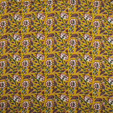 Hand Soft Cotton Bagru Block Printing Fabric Online