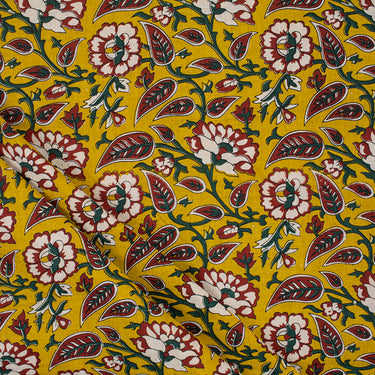 Hand Soft Cotton Bagru Block Printing Fabric Online