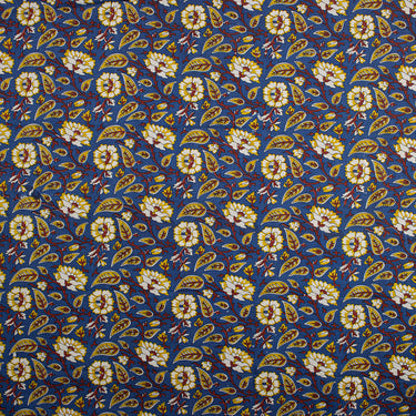 Block Leaf Maroon Soft Cotton Bagru Print in Rajasthan Online