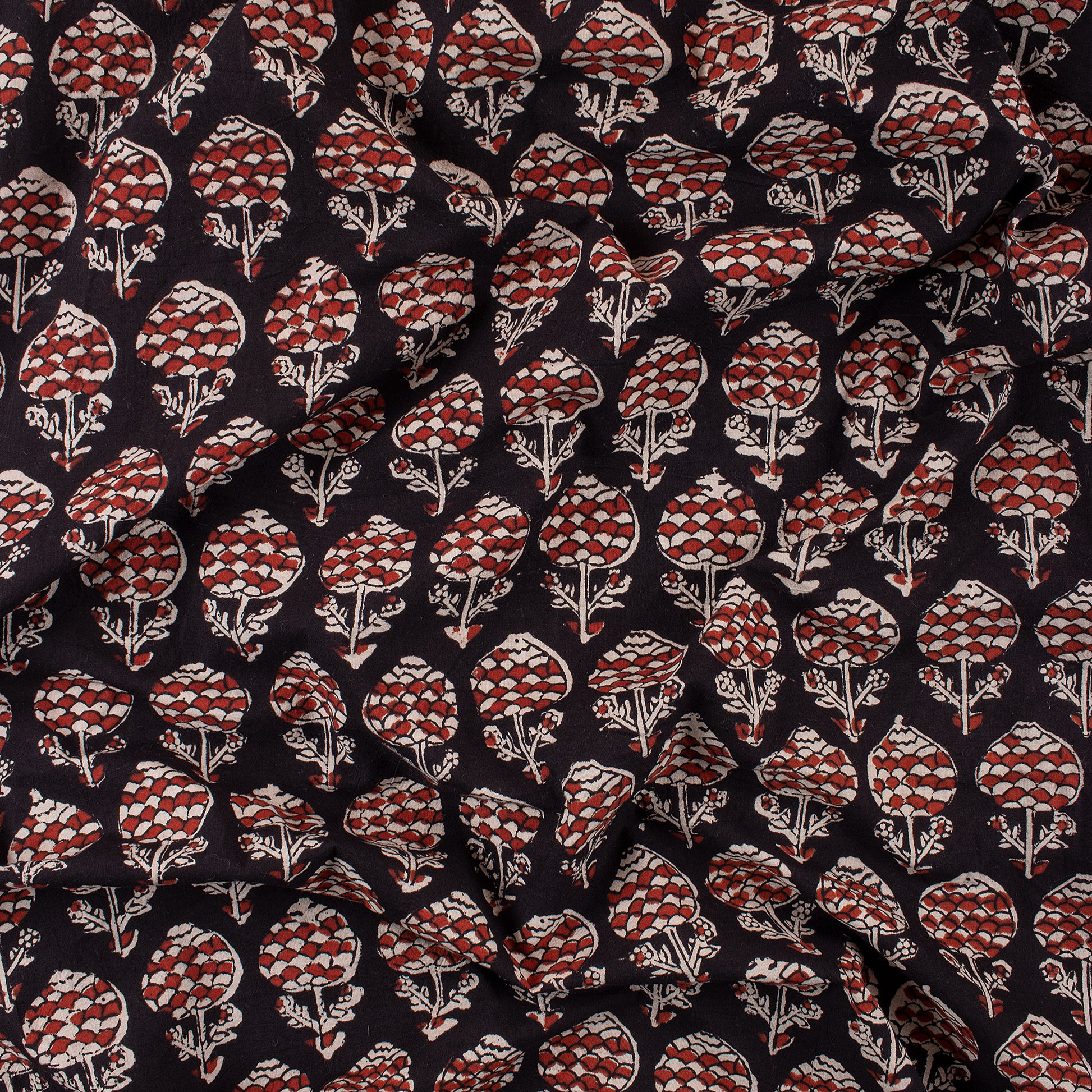 Hand Block Printed Pure Cotton Fabric