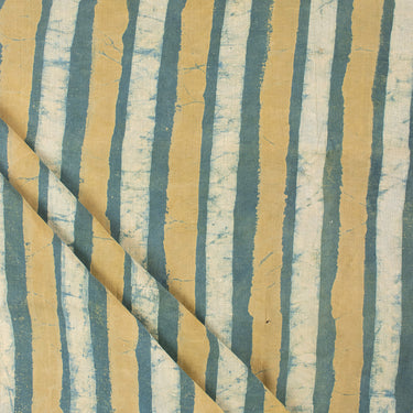 Striped Dabu Print Fabric